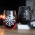 Spider and Web Stemless Wine Glasses - Set of 2