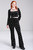 Hell Bunny Misty Moon Trousers - Small and Large Hell Bunny Misty Moon Trousers - Small and Large