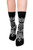 Restyle Jacquard Socks: Bat Baroque Restyle Jacquard Socks: Bat Baroque