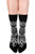 Restyle Jacquard Socks: Bat Baroque Restyle Jacquard Socks: Bat Baroque