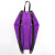 Rock Rebel Mina Quilted Bat Coffin Backpack: Purple