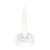 White Mystical Moon Spell Candle Holder
