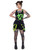 Poizen Industries Danger Zone Top: Black / Toxic Green