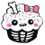 Too Fast Kawaii Cupcake Shaped Beach Towel