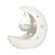 White Crescent Moon Hanging Oil Burner