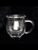 Clear Double Walled Glass Cauldron Mug Clear Double Walled Glass Cauldron Mug