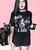 Demi Loon Spells Cats & Coffee Boyfriend Tee - Small, XL, 2XL and 3XL Demi Loon Spells Cats & Coffee Boyfriend Tee - Small, XL, 2XL and 3XL