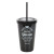 Gothic Deadly Poison Tumbler + Straw