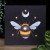 Forest Bee Light Up Canvas Plaque Forest Bee Light Up Canvas Plaque