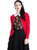 Hell Bunny Debbie Cardigan: Red - Small and Medium