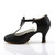 Pin Up Couture Flapper Bow Heels: Black - In Stock