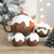 Christmas Pudding Salt and Pepper Shakers