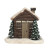 Winter Log Cabin Incense Cone Burner Winter Log Cabin Incense Cone Burner