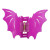 Kreepsville 666 Bat Hair Claw Clip: Pink