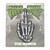 Kreepsville 666 Motor Macabre Stick On Emblem: Middle Finger - Chrome Kreepsville 666 Motor Macabre Stick On Emblem: Middle Finger - Chrome