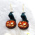 Pumpkin Raven Wooden Earrings Pumpkin Raven Wooden Earrings