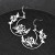 Celestial Elegance Moonlight Stainless Steel Earrings Celestial Elegance Moonlight Stainless Steel Earrings