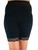 Pamela Mann Light Breathable Under Shorts: Black with Lace Trim - Small to 5XL