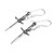 Alchemy Gothic - Hand Of Macbeth Earrings