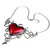 Alchemy Urban Accessories - Devil Heart Genereux Pendant