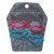 Kreepsville 666 Bat Snap Hair Clips: Blue and Pink Glitter