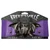 Kreepsville 666 Elastic Belt: Bat - Purple