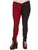 Banned Stretch Skinny Jeans: Black / Red Check - XS to Large Banned Stretch Skinny Jeans: Black / Red Check - XS to Large