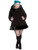 Hell Bunny Sarah Jane Coat: Black - 2XL