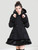 Hell Bunny Sarah Jane Coat: Black - 2XL