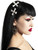 Kreepsville 666 Hair Slides: Crossbones -  White