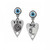 Alchemy Gothic - Ouija Planchette Earrings