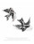 Alchemy UL17 Urban Accessories - Swallow Stud Earrings