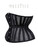 Restyle Underbust Corset: Black Mesh