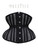Restyle Underbust Corset: Black Mesh
