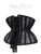 Restyle Underbust Corset: Black Mesh