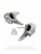Alchemy Gothic - Rabeschadel Stud Earrings