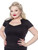 Steady Sophia Top: Black - 3XL Steady Sophia Top: Black - 3XL