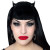 Kreepsville 666 Horror Horns Hair Clips: Black
