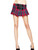 Hell Bunny Chelsy Mini Skirt: Pink Tartan - Small and Medium 