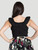 Hell Bunny Rio Top: Black - XS