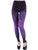 Restyle Ombre Branches Leggings: Purple - Medium to 2XL