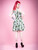 Hearts and Roses Green Pear Isabella Dress