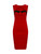 Hell Bunny Miley Pencil Dress: Red - 2XL