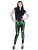 Kreepsville 666 Skeleton Unisex Skinny Jeans: Green Bone