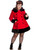 Hell Bunny Sarah Jane Coat: Red - XL, 3XL and 4XL Hell Bunny Sarah Jane Coat: Red - XL, 3XL and 4XL