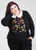 Hell Bunny Debbie Cardigan: Black - XL, 2XL and 3XL Hell Bunny Debbie Cardigan: Black - XL, 2XL and 3XL