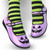 Hot Chocolate Design Chocolaticas: Halloween Flats: Purple - US7 / EU37