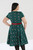 Hell Bunny Beth 50's Christmas Dress - Small