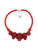 Kreepsville 666 Skull Collection Necklace: Red Glitter Kreepsville 666 Skull Collection Necklace: Red Glitter