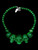 Kreepsville 666 Skull Collection Necklace: Green Glitter Kreepsville 666 Skull Collection Necklace: Green Glitter